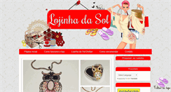 Desktop Screenshot of lojinhadasol.com