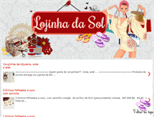 Tablet Screenshot of lojinhadasol.com